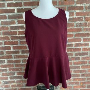 Peplum Top XL